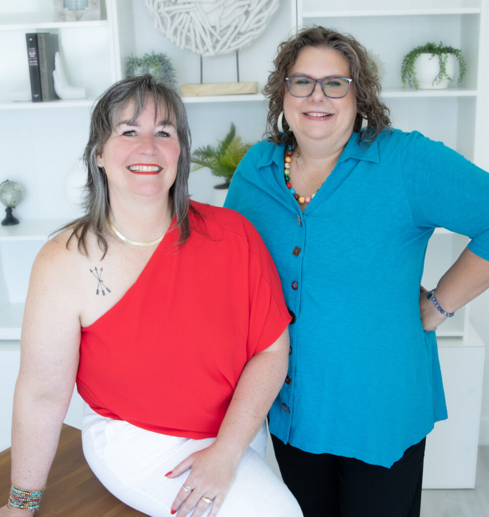 Kate Woodward Young, M. Ed., and Carrie Casey, founders of Oklahoma Director.